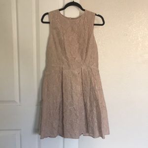 Blush color dress